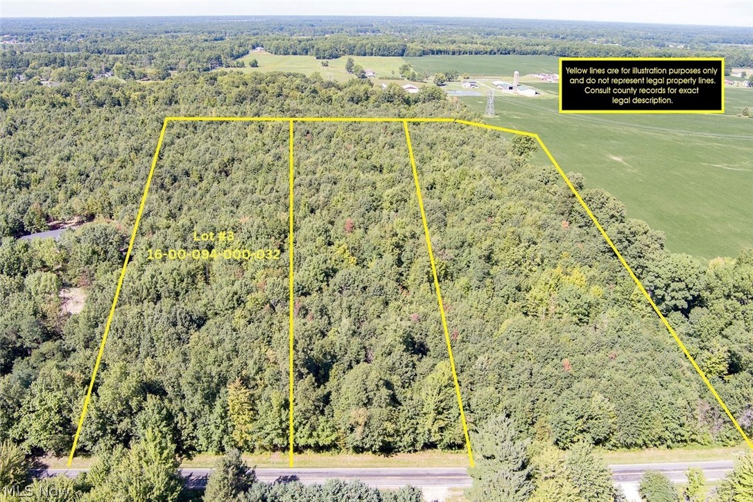 Dunham Road Litchfield, OH 44253 - Photo 1 of 13 Private 7+ acre haven with endless possibilities for your dream home or retreat. 3 Lots available this listing is for the lot on the left parcel # 16-00-094-000-032