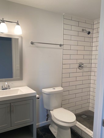 209 Neelys Bend Road, Unit B Madison, TN 37115 - Photo 7 of 11 a bathroom with a toilet sink and shower