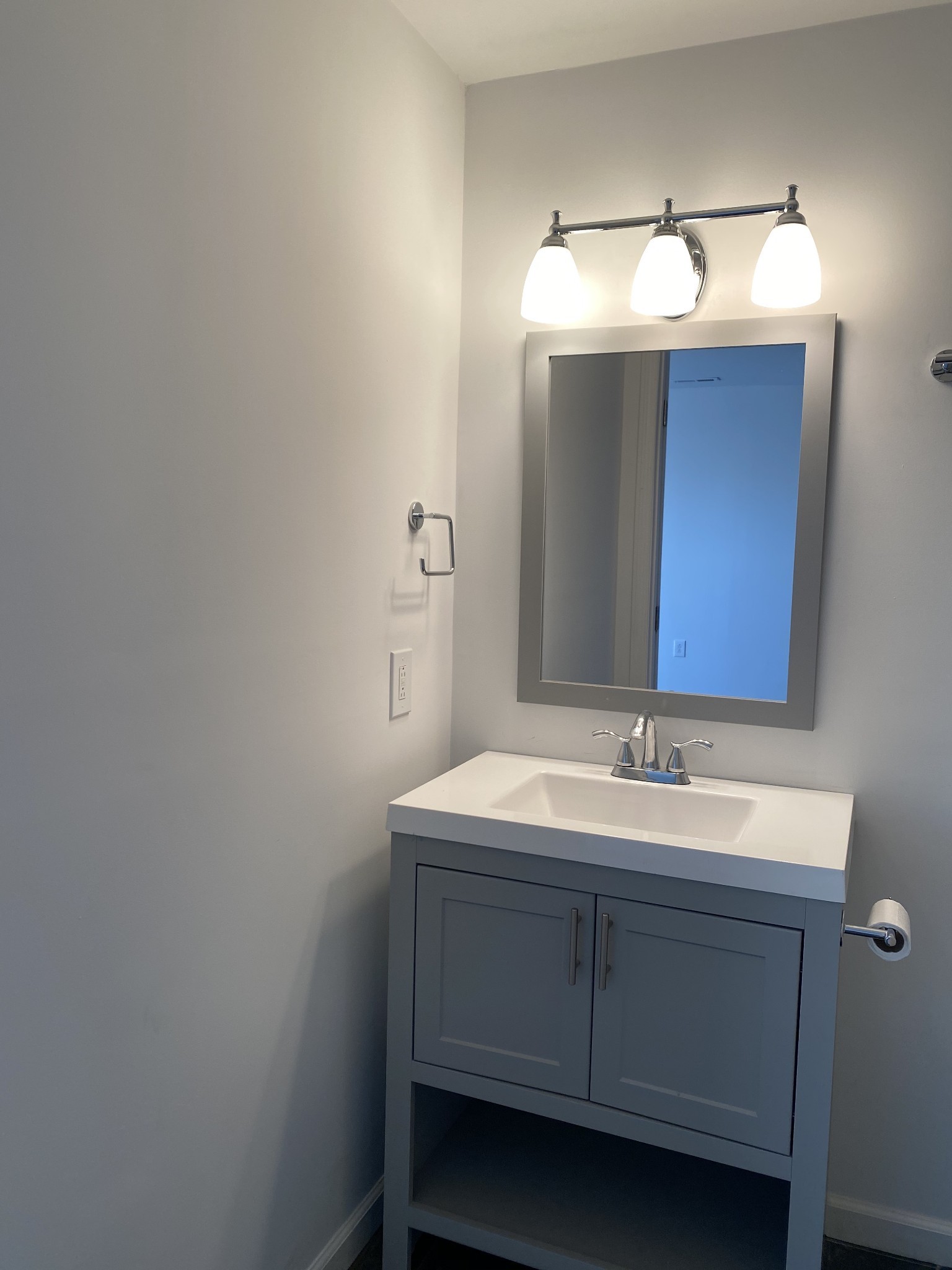 209 Neelys Bend Road, Unit B Madison, TN 37115 - Photo 8 of 11 a bathroom with a sink and mirror