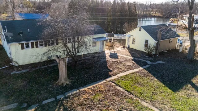 a front view of a house with a porch