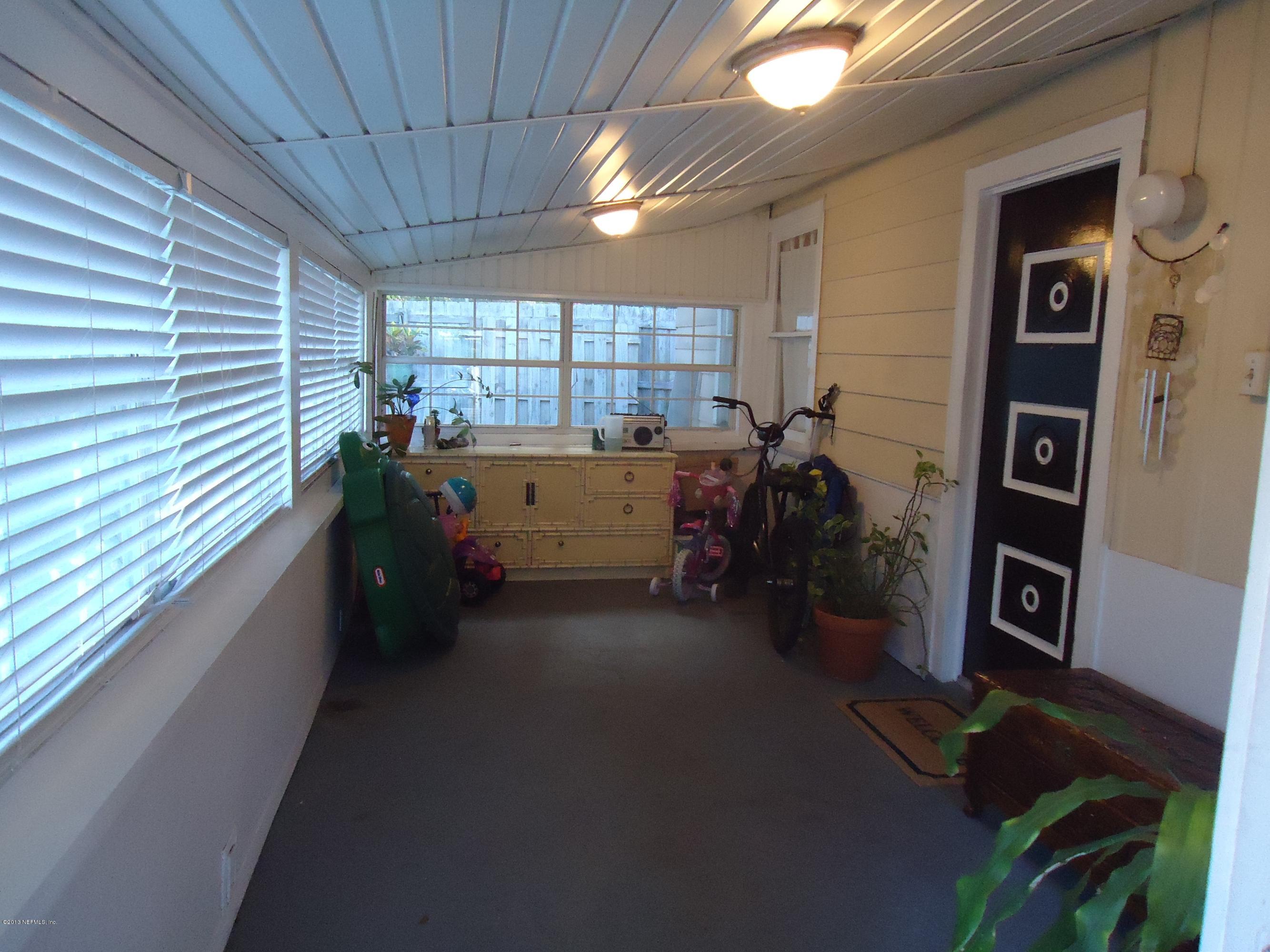 Front porch -enclosed