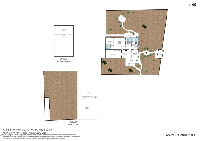 $475,000 | 123 South 387th Avenue, Tonopah, AZ 85354