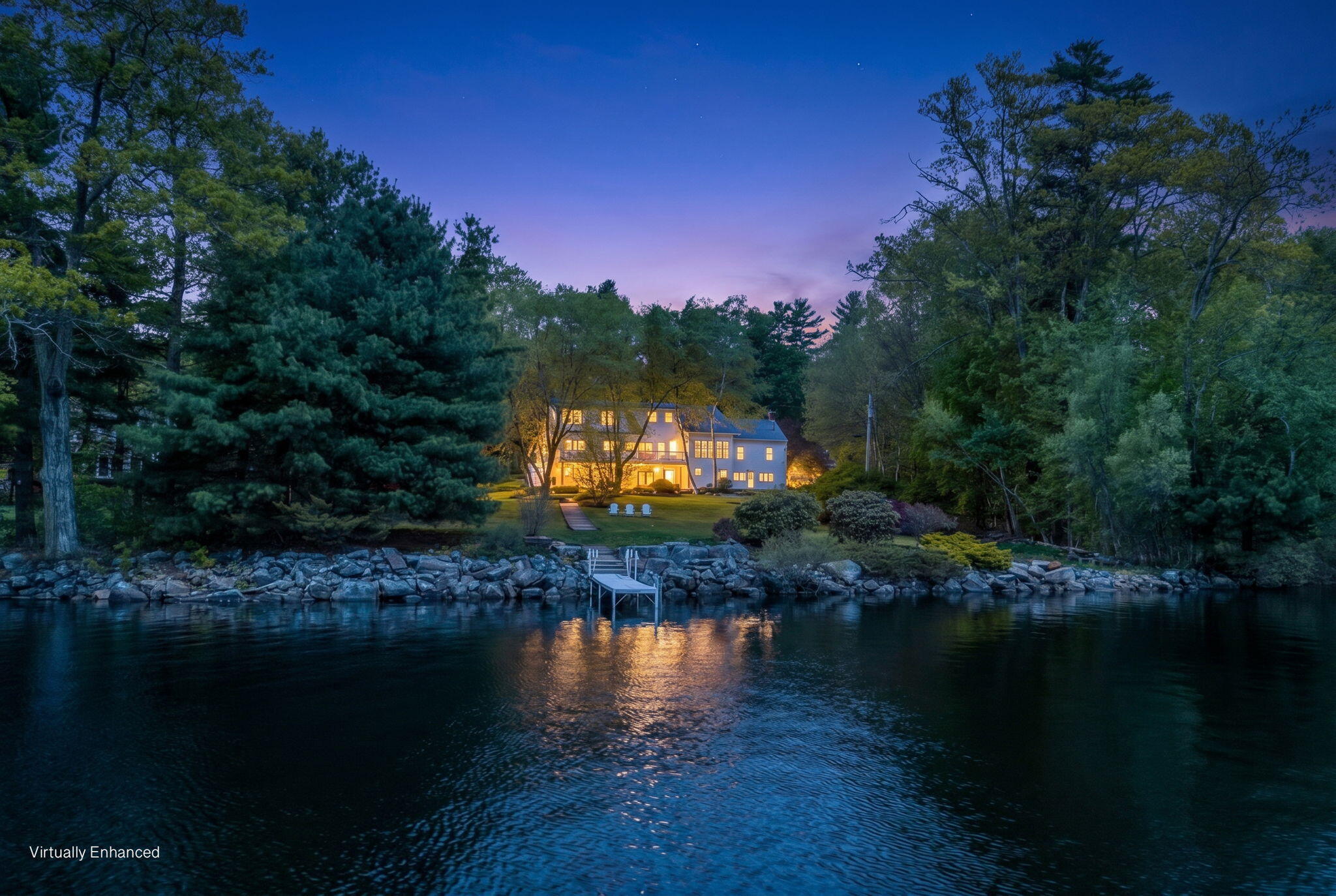 299 Gates Road Jefferson, ME 04348 - Photo 96 of 121 Perfect Time To Hear Loons Call