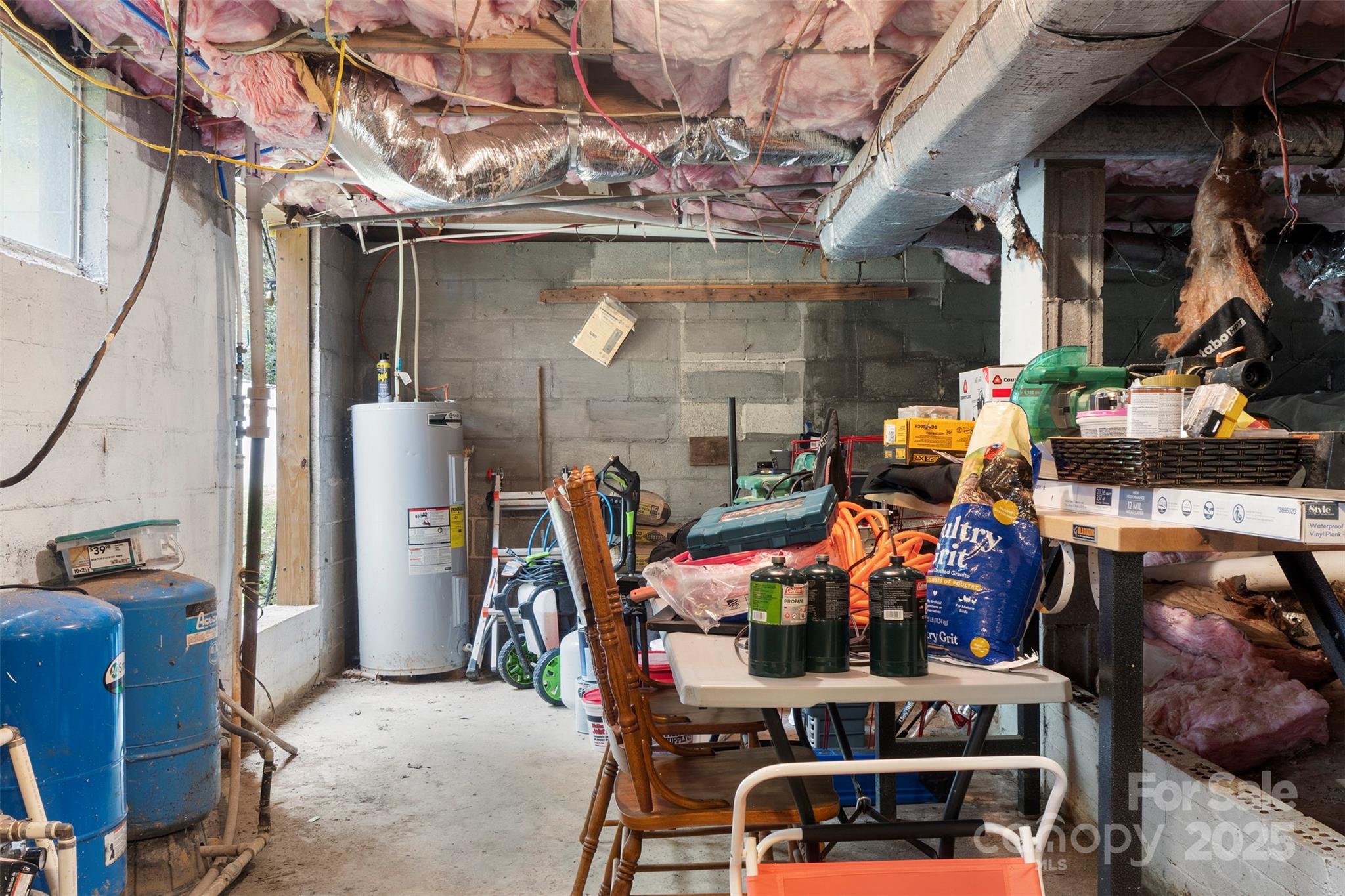 1238 Oak Grove Road Kings Mountain, NC 28086 - Photo 26 of 36 a view of a storage room with a lot of stuff