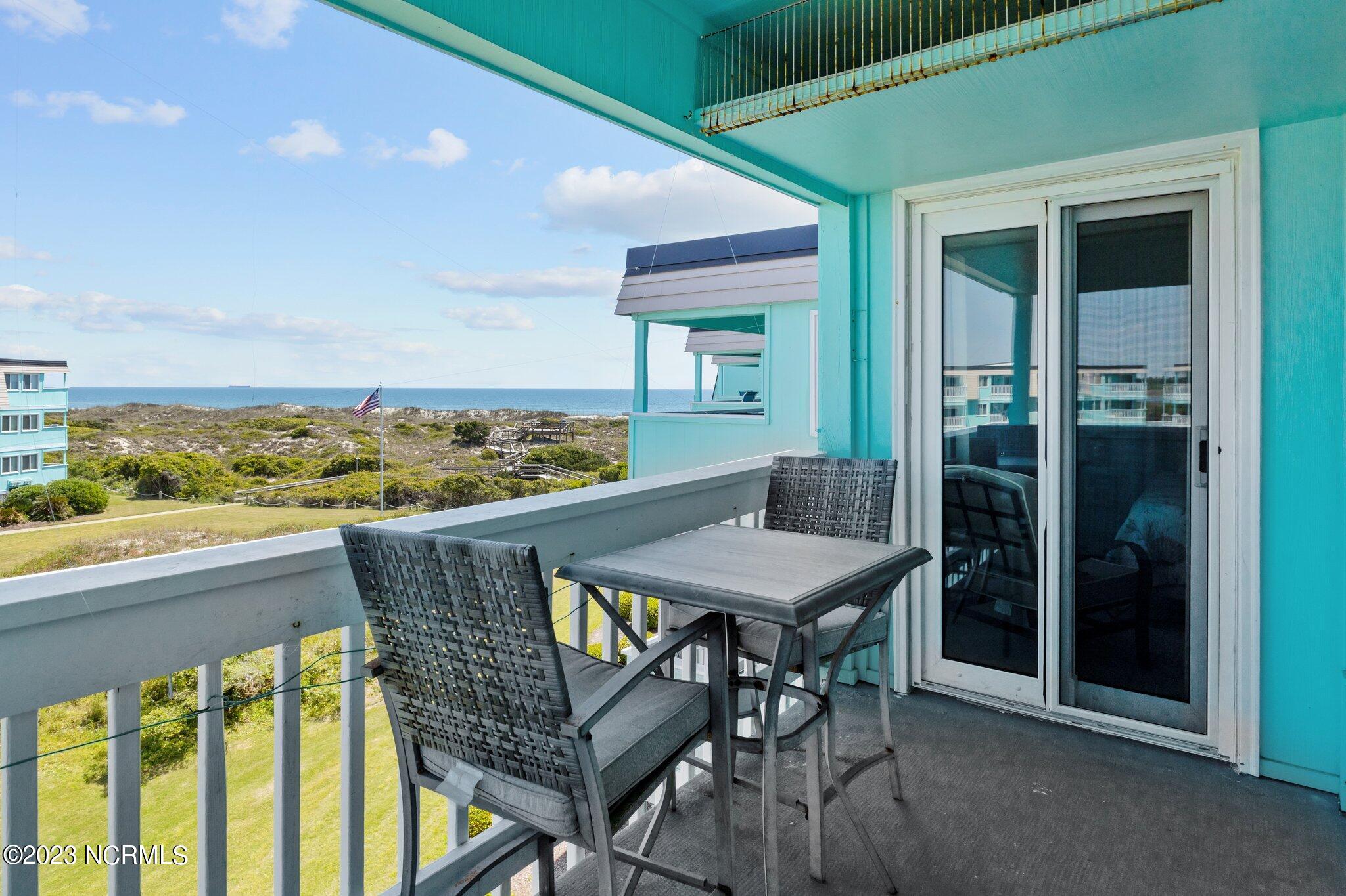 301 Commerce Way, Unit 341 Atlantic Beach, NC 28512 - Photo 16 of 25 Balcony overlooking the Ocean