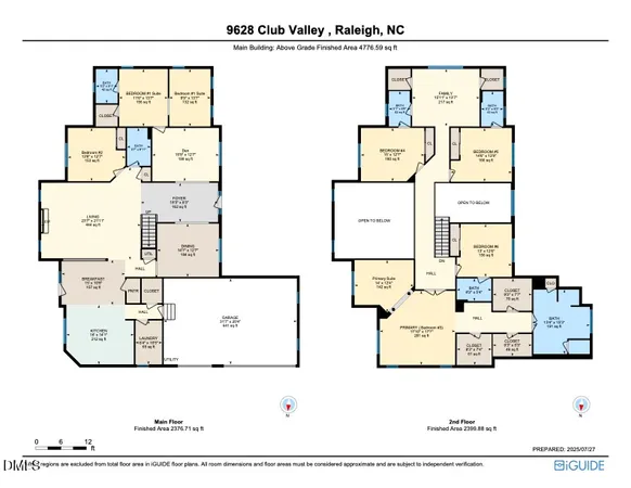 $1,195,000 | 9628 Club Valley Way, Raleigh, NC 27617