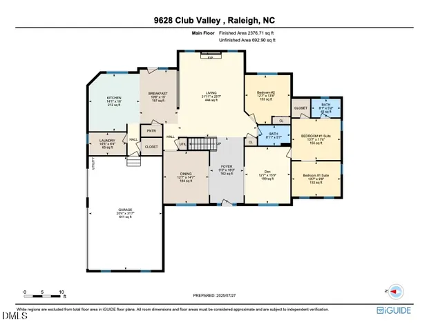 $1,250,000 | 9628 Club Valley Way, Raleigh, NC 27617