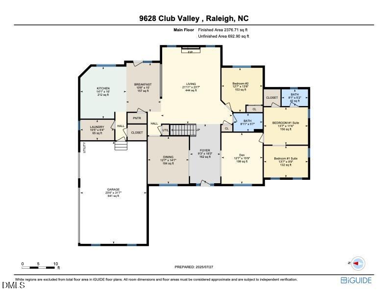 9628 Club Valley Way Raleigh, NC 27617 - Photo 67 of 68 floorplan_imperial_clubvalley 2