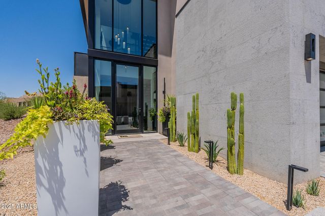 a view of a entryway door of the house