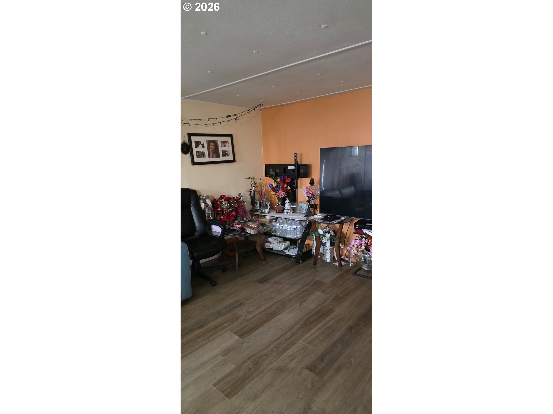 5335 Main Street, Unit 154 Springfield, OR 97478 - Photo 6 of 12 a living room with furniture and a flat screen tv