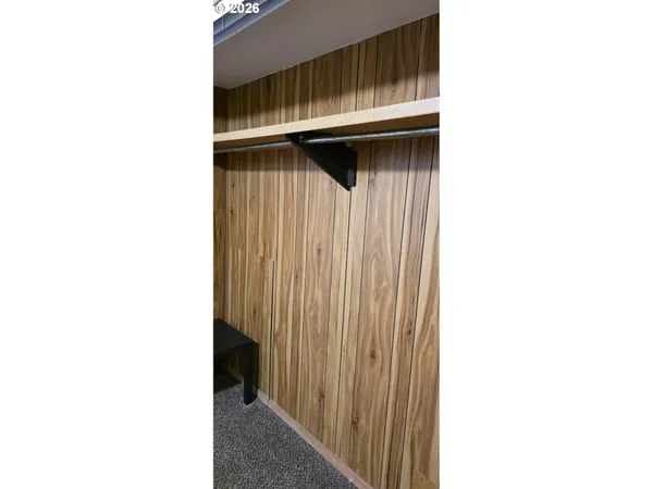 a view of a closet