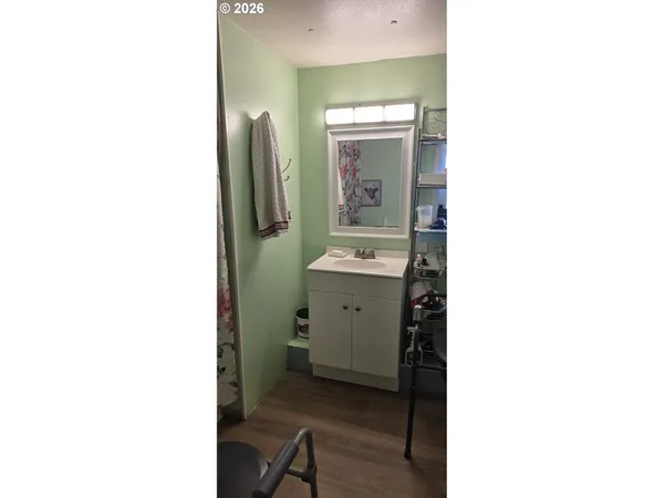 a utility room with a sink