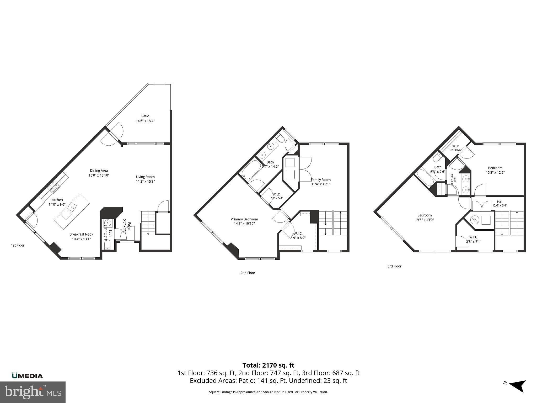 8925 Quarry Road Manassas, VA 20110 - Photo 63 of 63 Stylish multi-level floor plan layout.