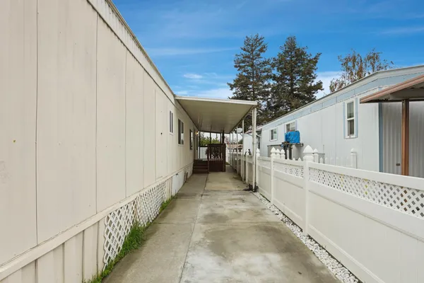 a view of a house with sitting area