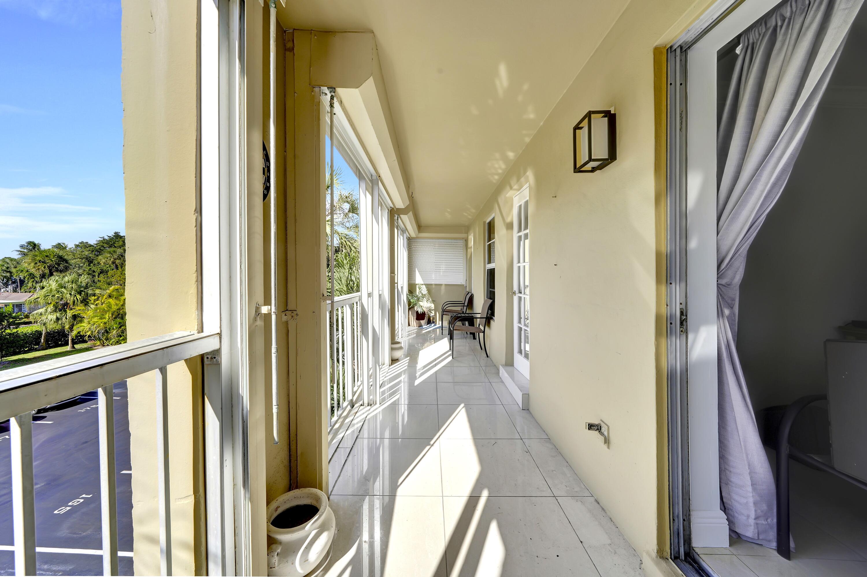 1111 South Ocean Boulevard, Unit 319 Boca Raton, FL 33432 - Photo 31 of 49 Balcony - 1111 S. Ocean Blvd. 319 Boca