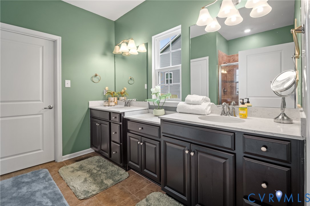 1012 Water Beech Road Midlothian, VA 23114 - Photo 23 of 47 a bathroom with a sink and a mirror