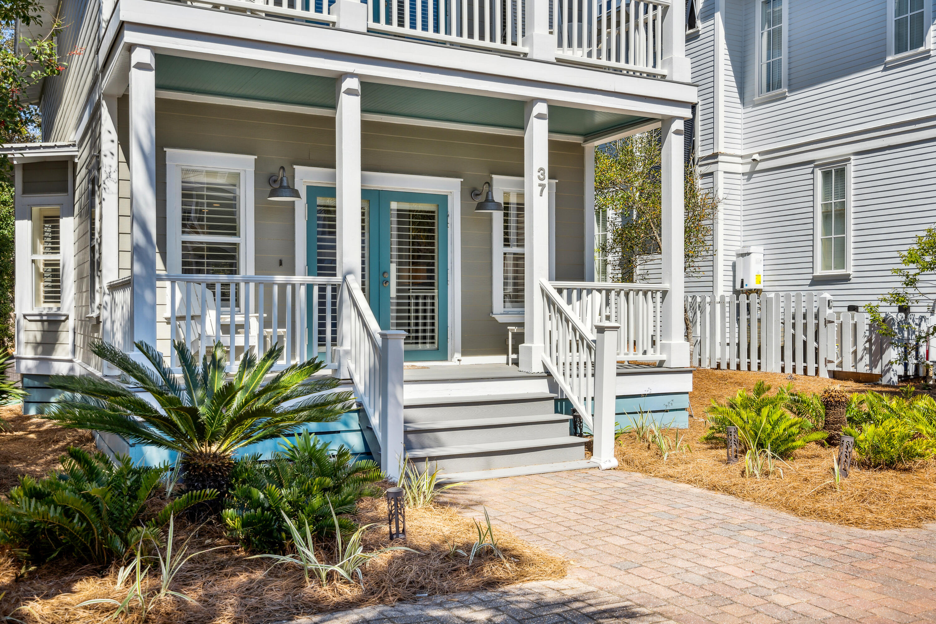 37 Beachcomber Lane Inlet Beach, FL 32461 - Photo 3 of 41 a front view of a house with a porch