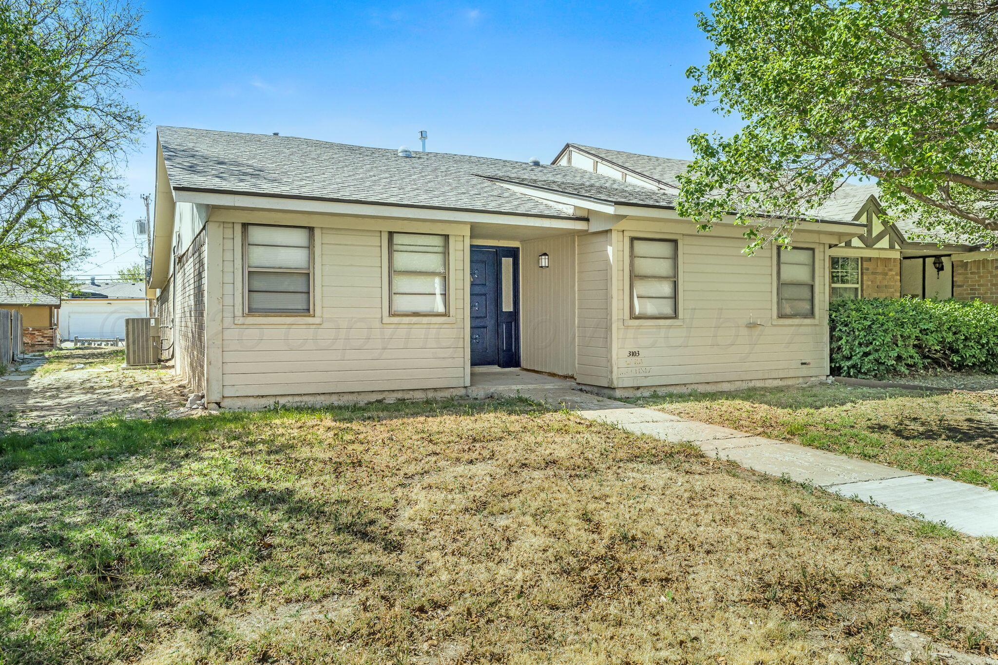 3103 Southwest 27th Avenue Amarillo, TX 79109 - Photo 1 of 21 front view of a house