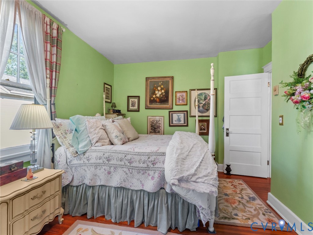 1812 Seddon Road Richmond, VA 23227 - Photo 33 of 56 Bedroom featuring wood-finish flooring, a paneled