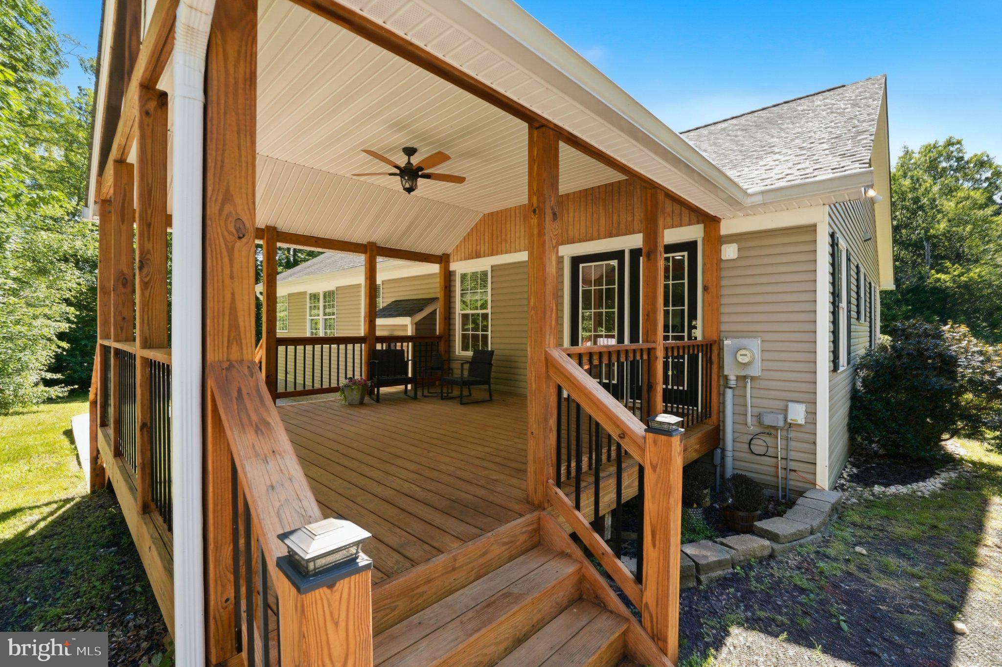 1522 Meander Run Road Locust Dale, VA 22948 - Photo 53 of 72 Charming porch with serene surroundings.