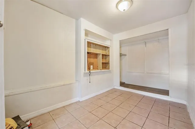 a view of an empty room with window