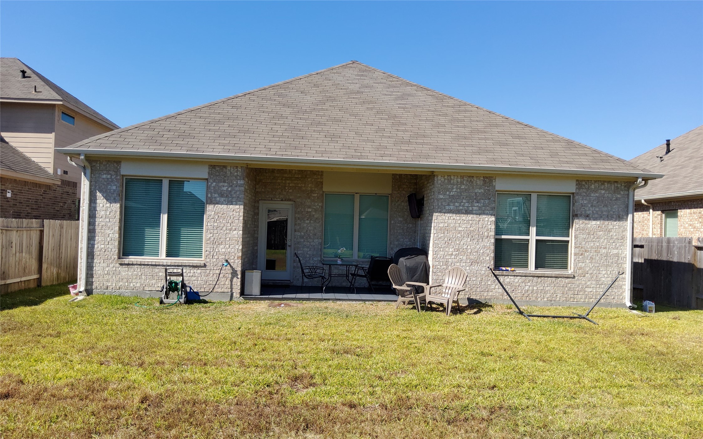 24418 Hollow Gate Meadow Court Spring, TX 77389 - Photo 36 of 45 a view of a house with patio
