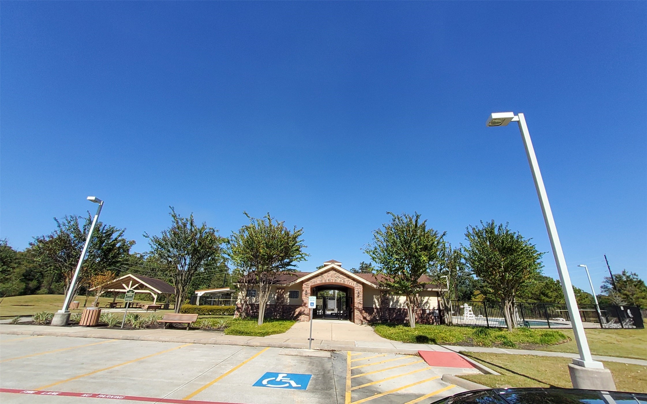 24418 Hollow Gate Meadow Court Spring, TX 77389 - Photo 40 of 45 a view of house with garden and tall trees