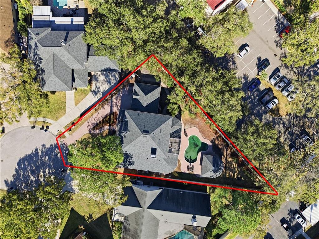 3049 Geiger Court Clearwater, FL 33761 - Photo 2 of 90 an aerial view of a house