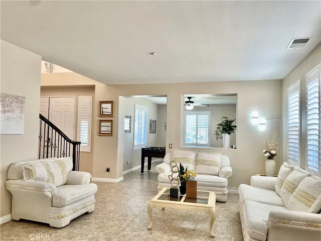 a view of a hallway with hallway and closet