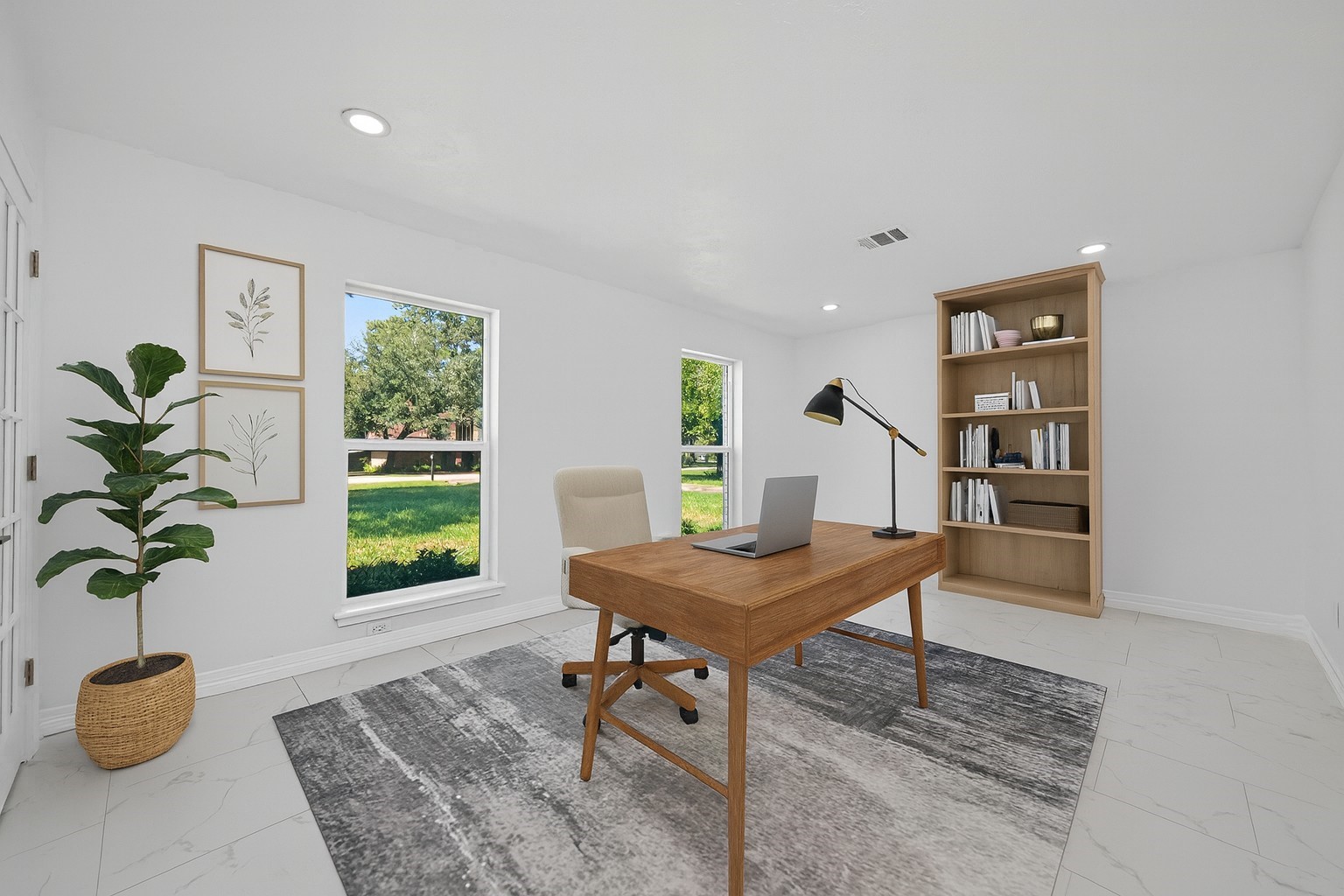 559 Hampton Road Conroe, TX 77302 - Photo 5 of 49 Study Room-Virtually staged