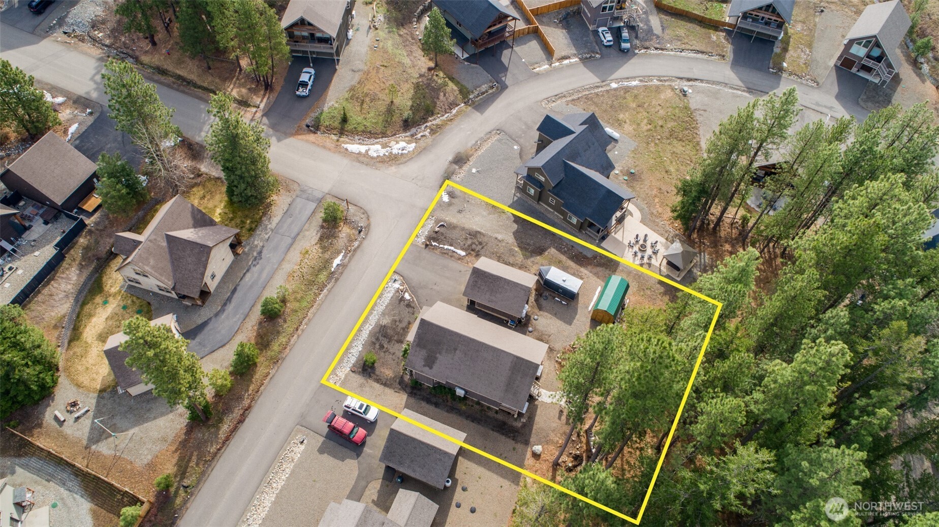 90 Rockberry Loop Ronald, WA 98940 - Photo 29 of 40 an aerial view of a house