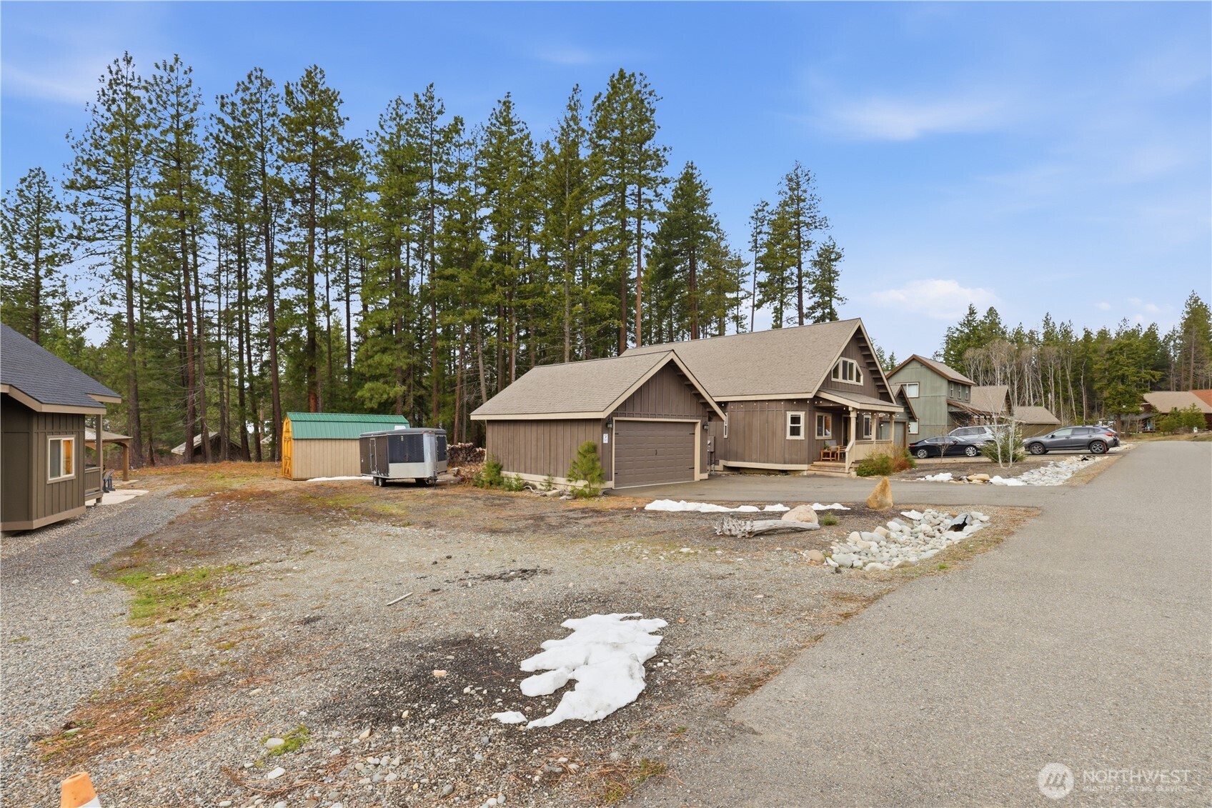 90 Rockberry Loop Ronald, WA 98940 - Photo 3 of 40 a view of a house with a yard