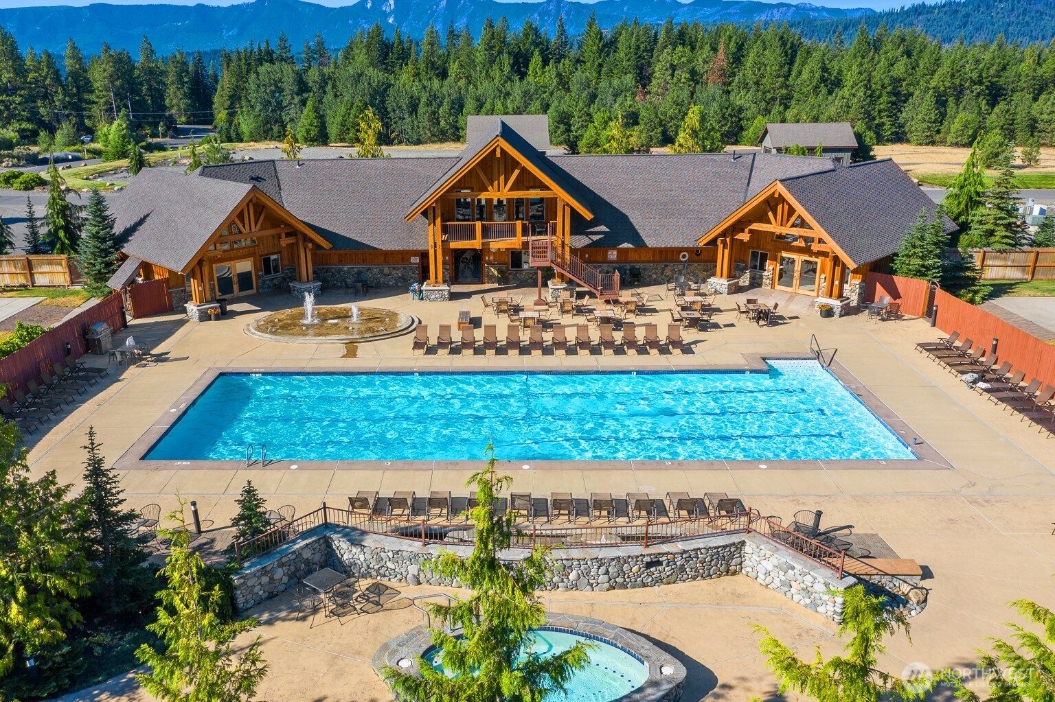 90 Rockberry Loop Ronald, WA 98940 - Photo 33 of 40 an aerial view of residential houses and outdoor space