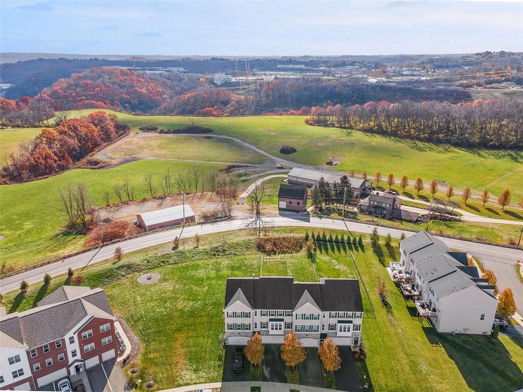 44 Coolidge Drive McKees Rocks, PA 15136 - Photo 36 of 36 an aerial view of a house with a swimming pool