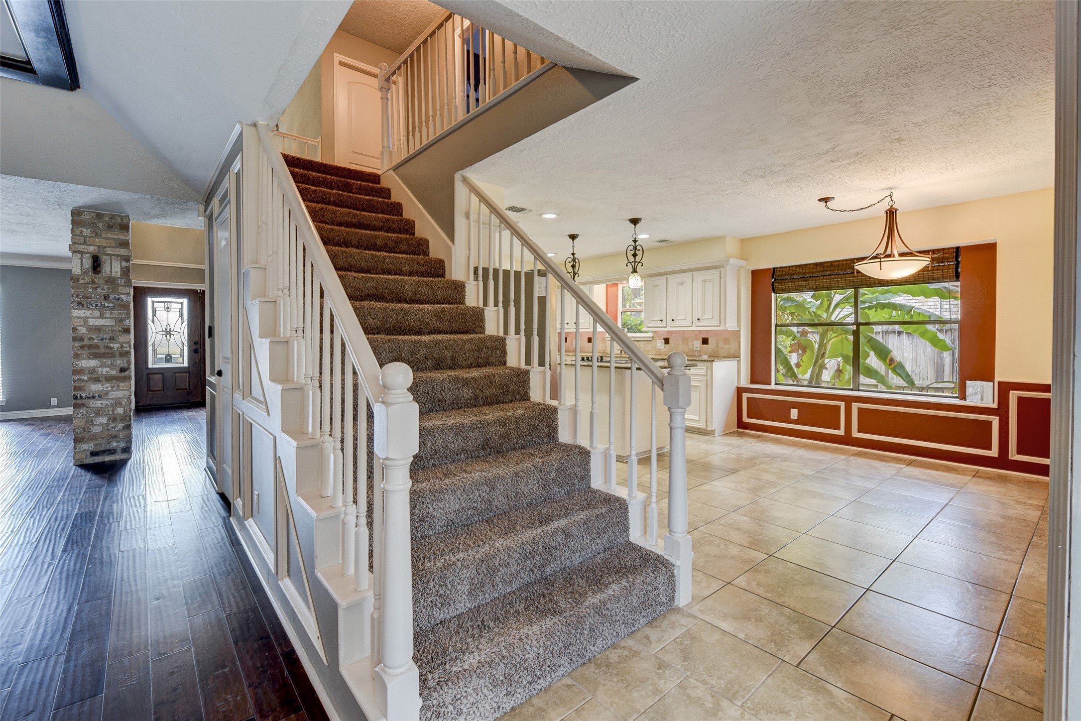 18310 Lake Oaks Drive Spring, TX 77388 - Photo 18 of 31 a view of an entryway with wooden floor