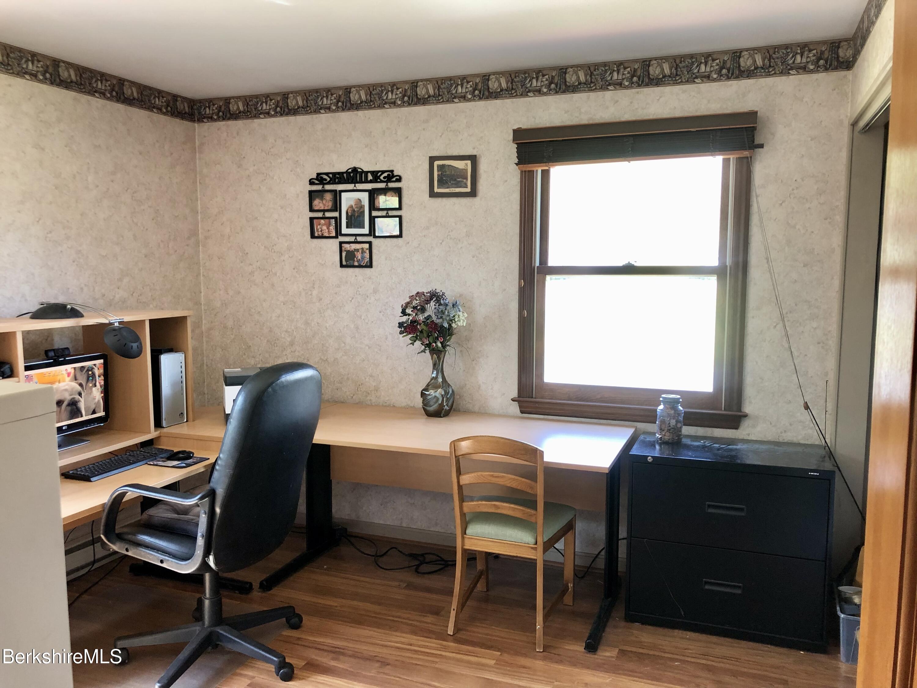 95 Bruce Drive Dalton, MA 01226 - Photo 16 of 30 a view of a workspace with furniture and a window