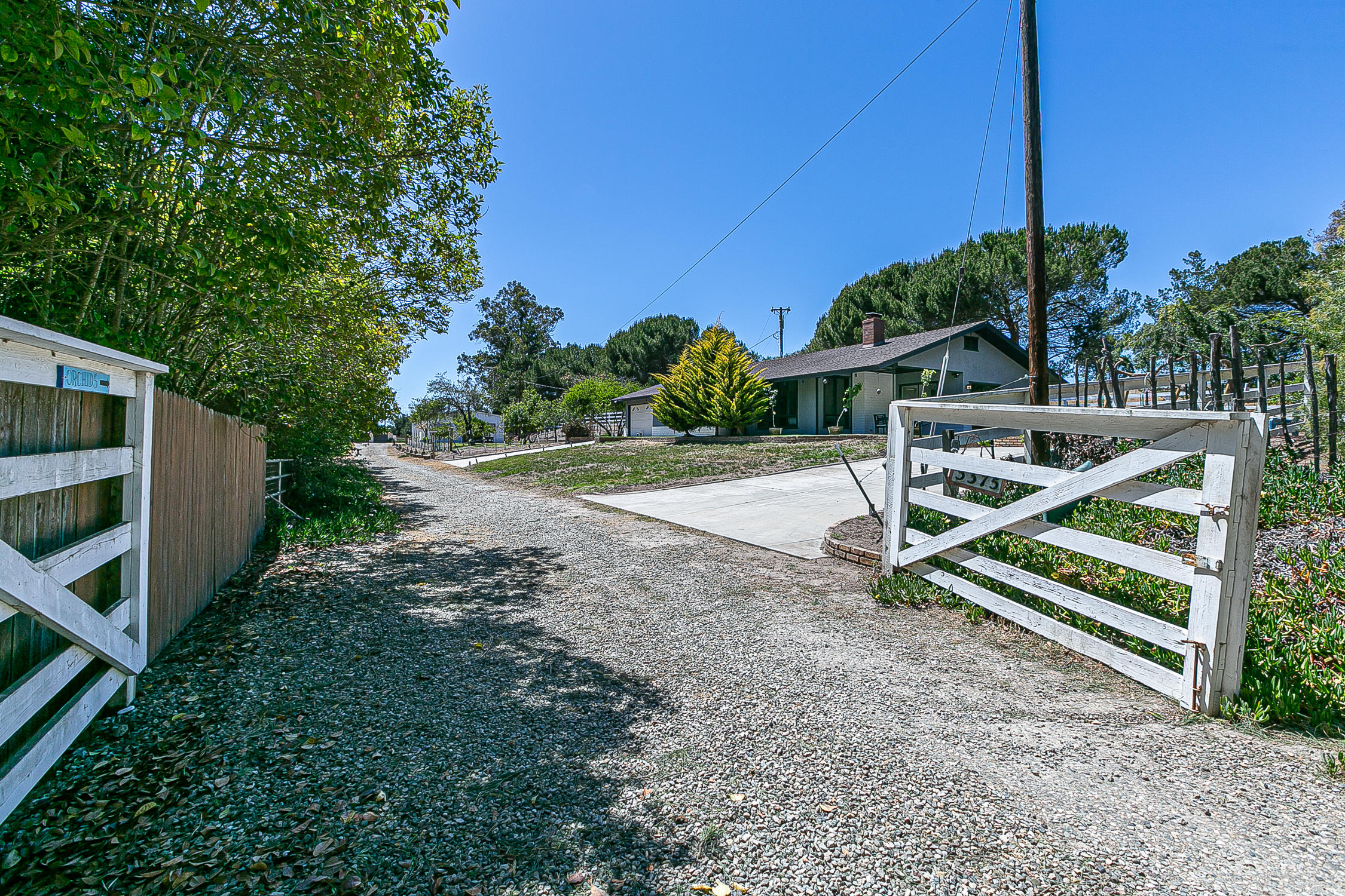 a view of outdoor space and yard