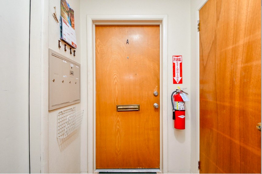 7233 Beechnut Street, Unit A Houston, TX 77074 - Photo 3 of 40 a bathroom with a shower and a door