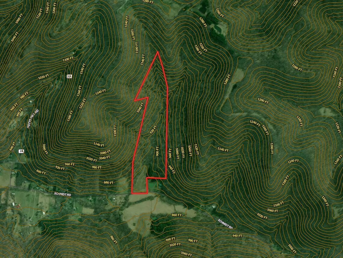 0 Schmidt Road Bainbridge, OH 45612 - Photo 59 of 59 Schmidt Rd 52 acre TOPO JPEG