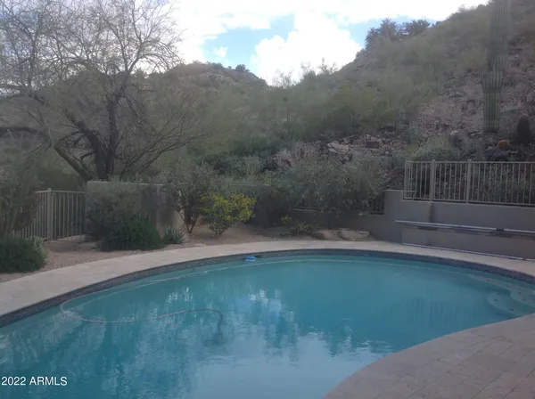 a view of a back yard