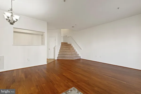 wooden floor in a room