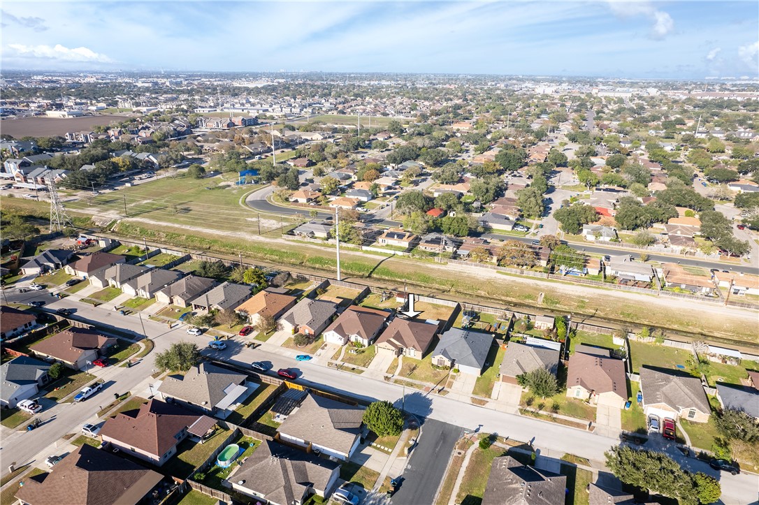 6630 Riding Wind Drive Corpus Christi, TX 78414 - Photo 39 of 40 an aerial view of residential building and ocean