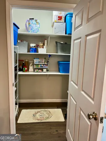 a view of water heater room