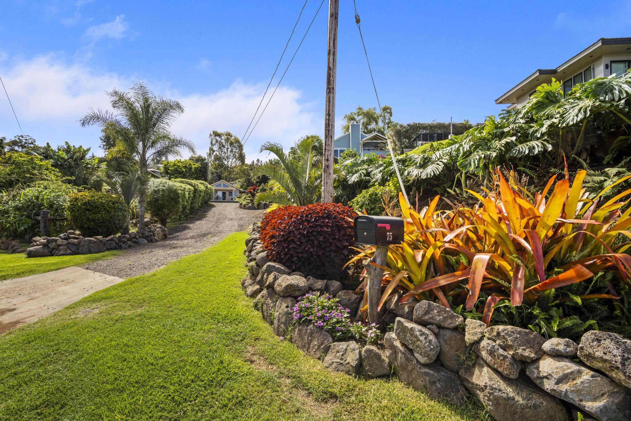 75 Ainakula Road, Unit A Kula, HI 96790 - Photo 35 of 45 a view of a garden