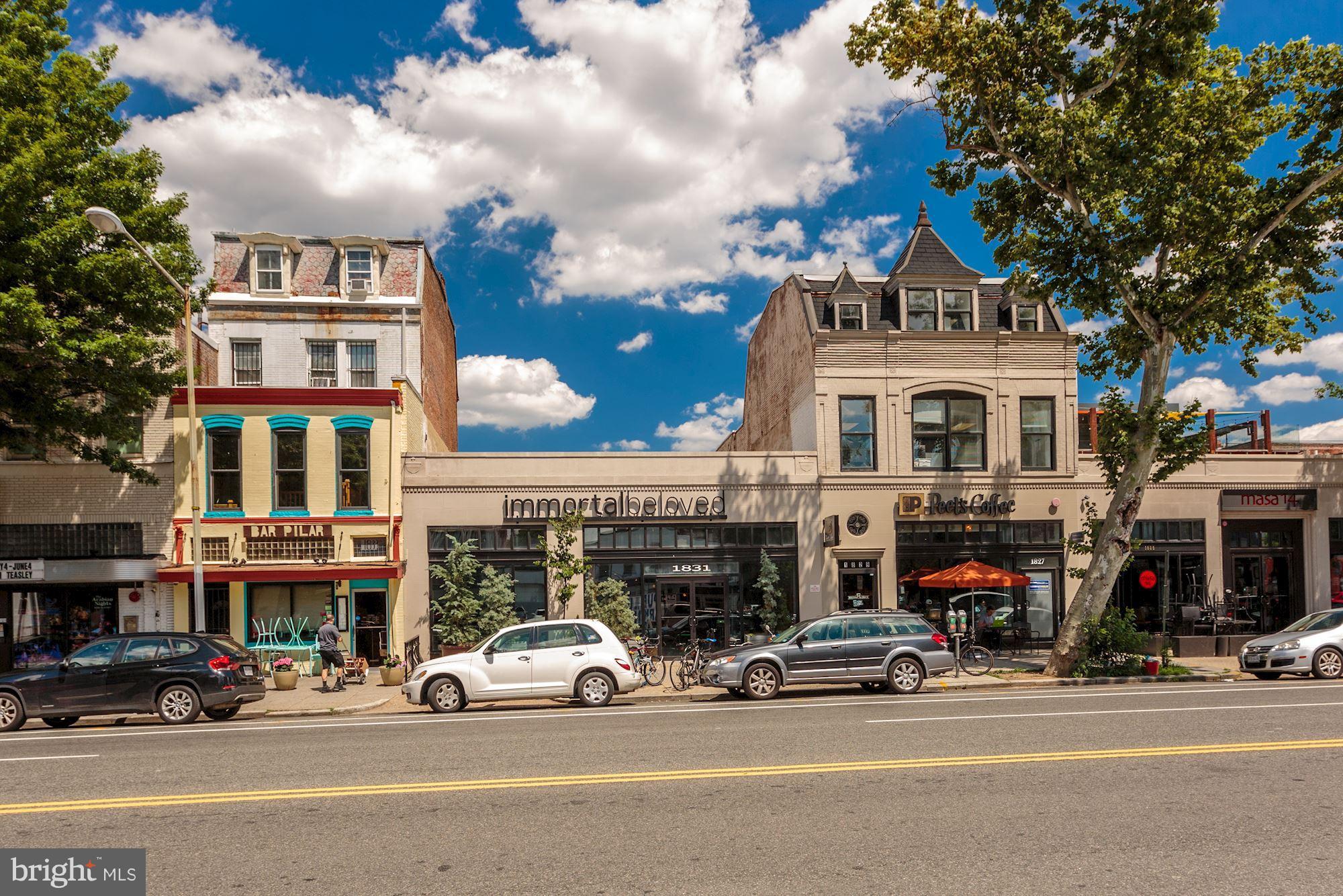 1910 17th Street Northwest Washington, DC 20009 - Photo 29 of 30 a view of a street that has couple of cars parked on it