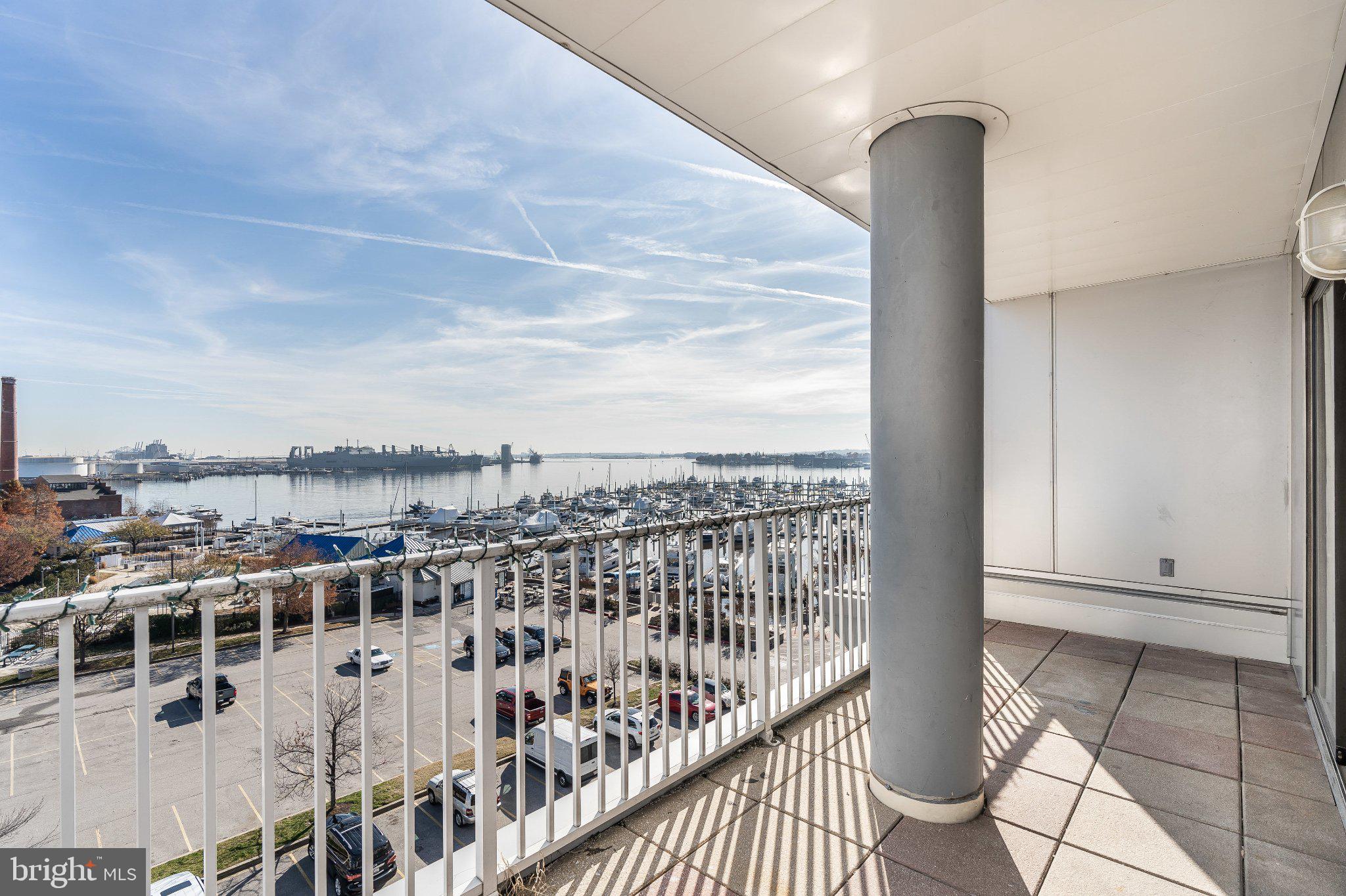 2702 Lighthouse Point East, Unit 532 Baltimore, MD 21224 - Photo 2 of 41 Scenic waterfront balcony retreat.