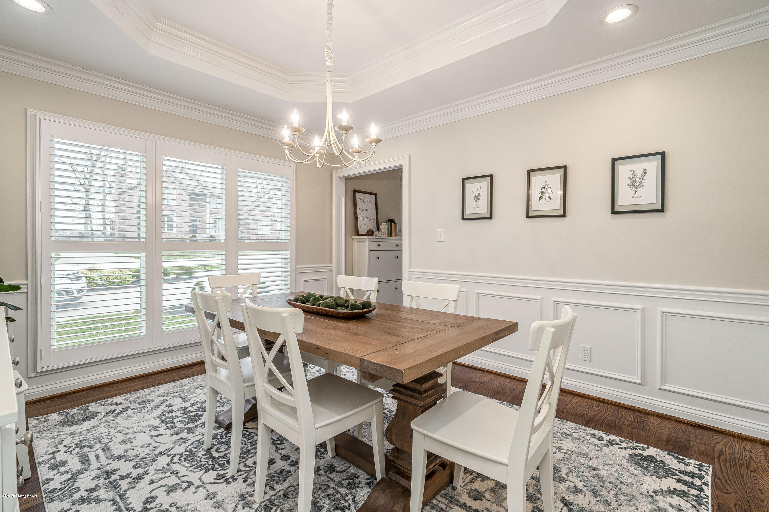 5717 Moser Farm Road Prospect, KY 40059 - Photo 12 of 54 View from Formal Dining Room