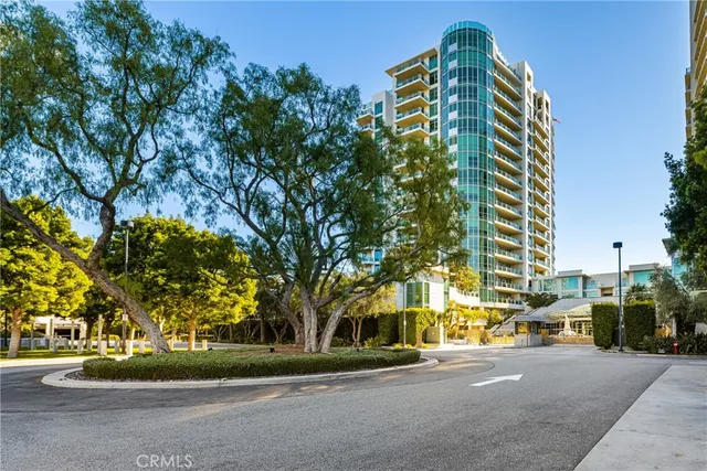 a front view of a building