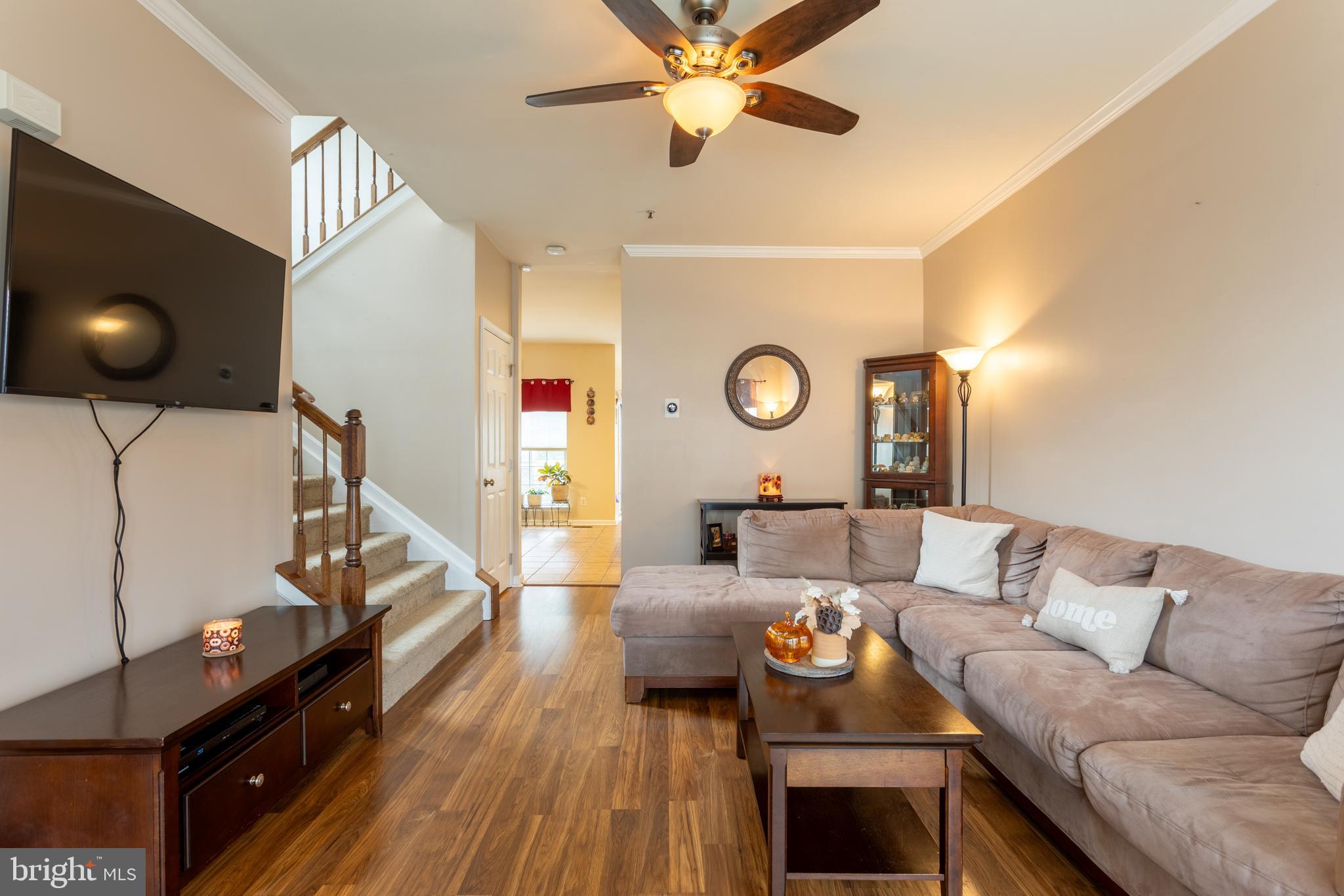 1715 Waltman Road Edgewood, MD 21040 - Photo 6 of 58 a living room with furniture and a flat screen tv