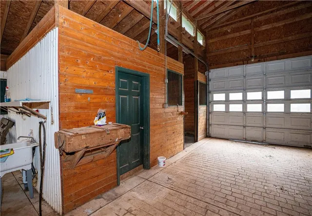 a view of a storage & utility room